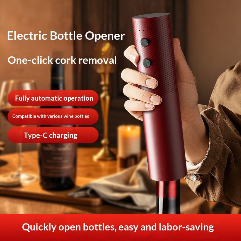 Kitchen Electronics Gadgets - Pembuka Botol Anggur Elektrik Isi Ulang