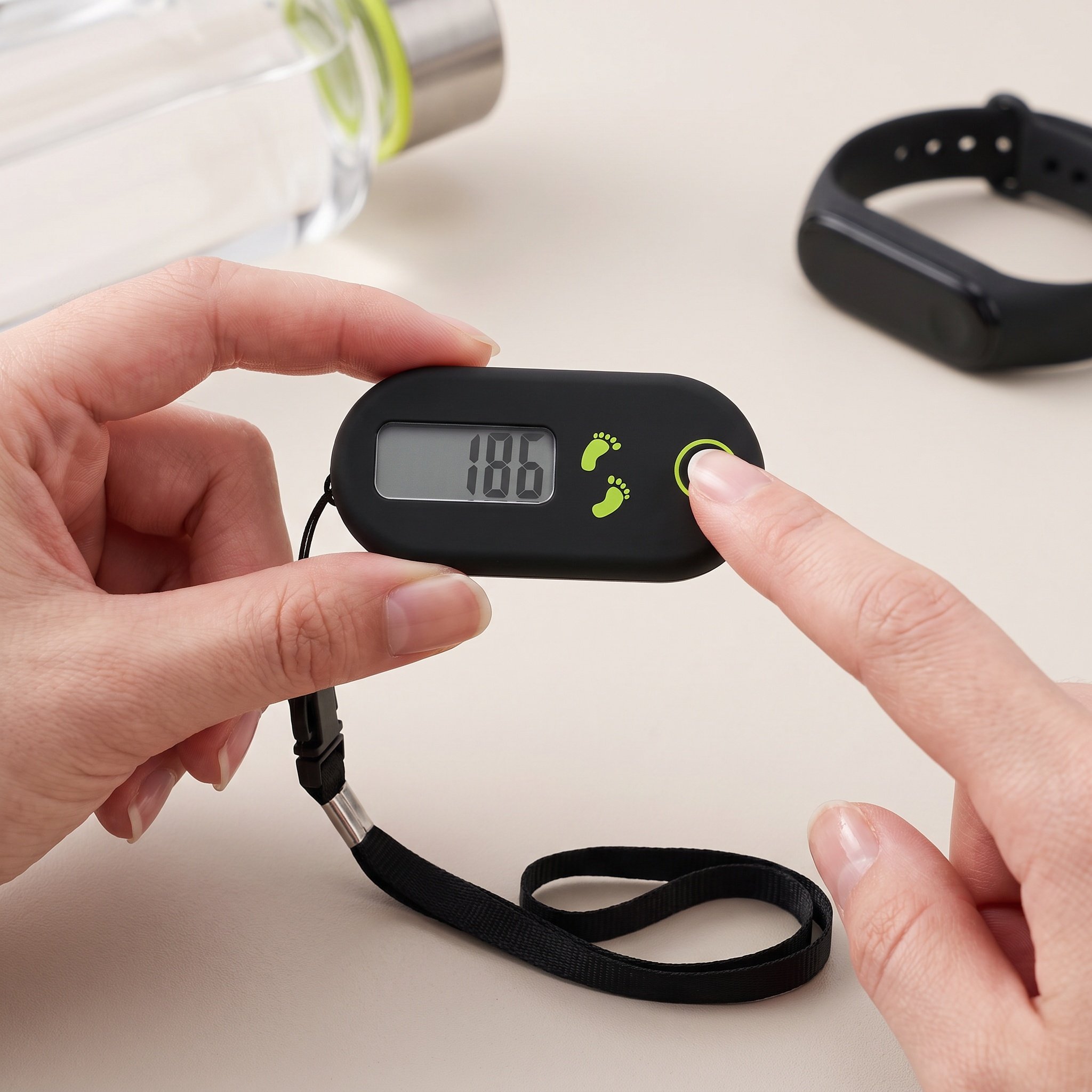 Electronic Gadgets For Home - Pedometer Elektronik Portabel Penghitung Langkah Mini