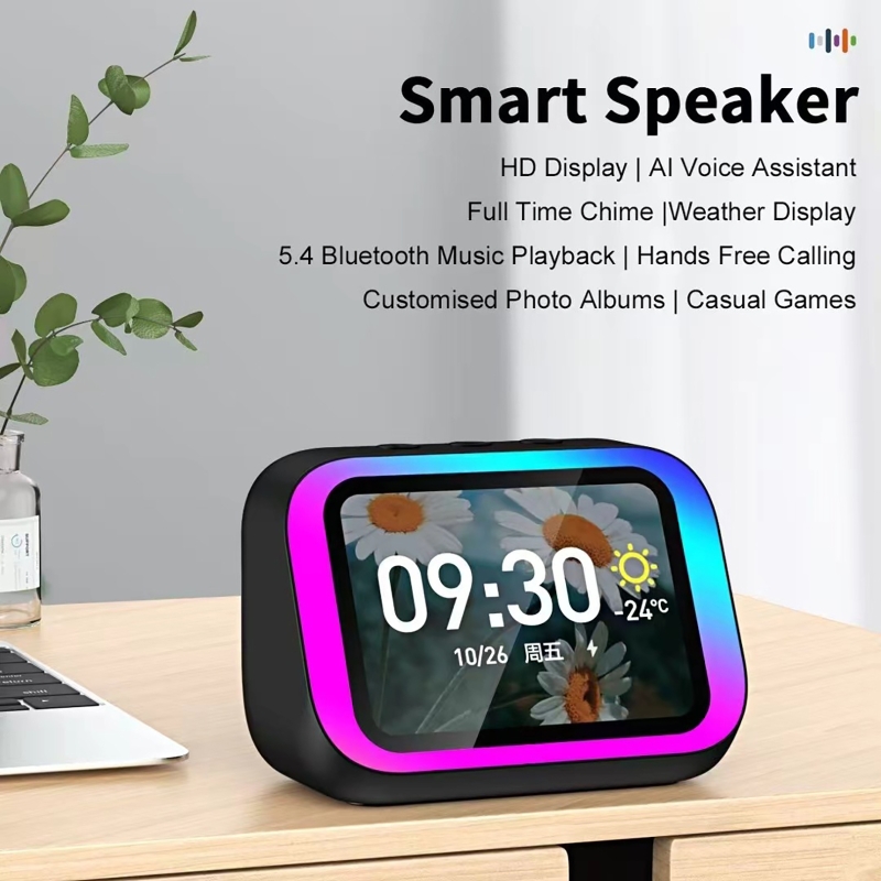 Portable Translator Device - Speaker Bluetooth Asisten Suara AI Dengan
