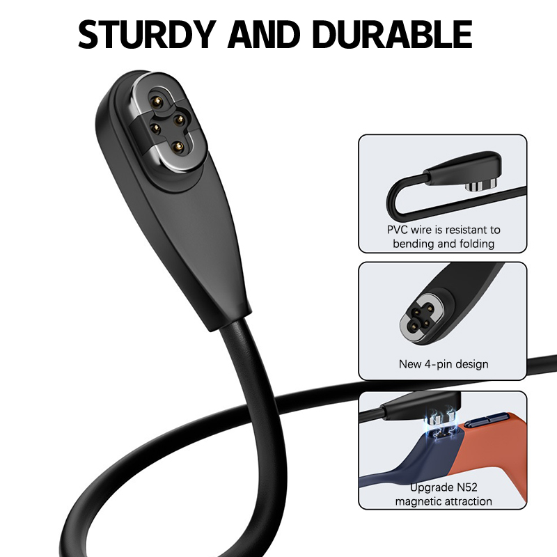 Magnetic Charging Cable - Kabel Pengisi Daya Tipe C/USB Baru