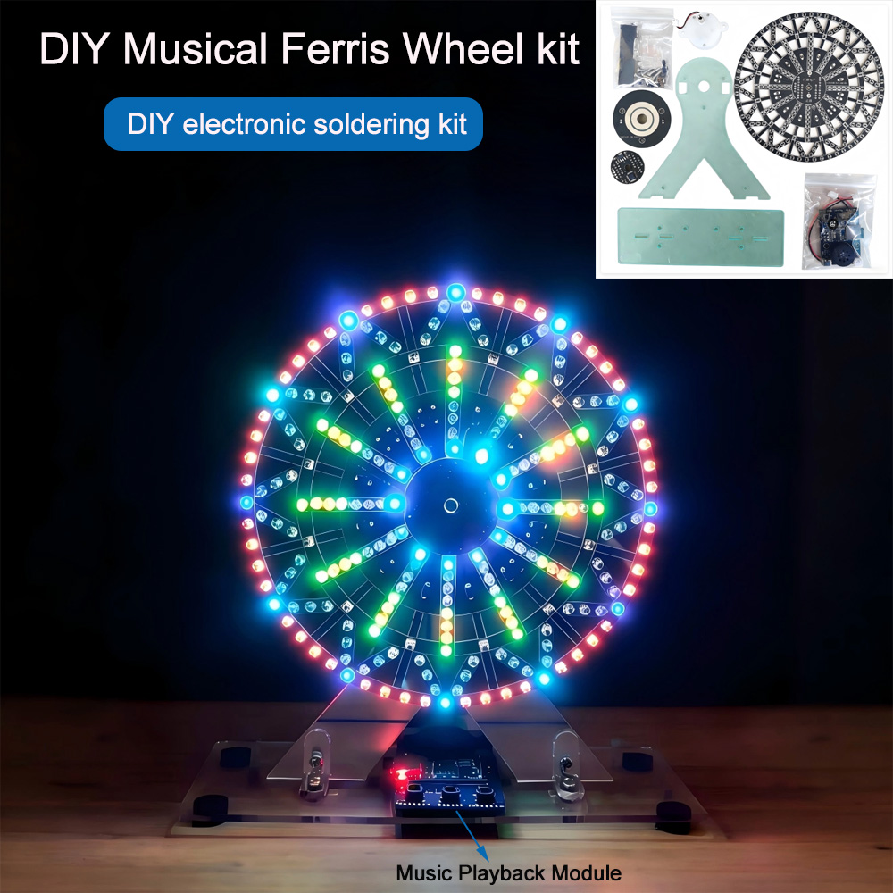 Diy Electronics Gadgets - Kit elektronik DIY Roda Ferris Musikal