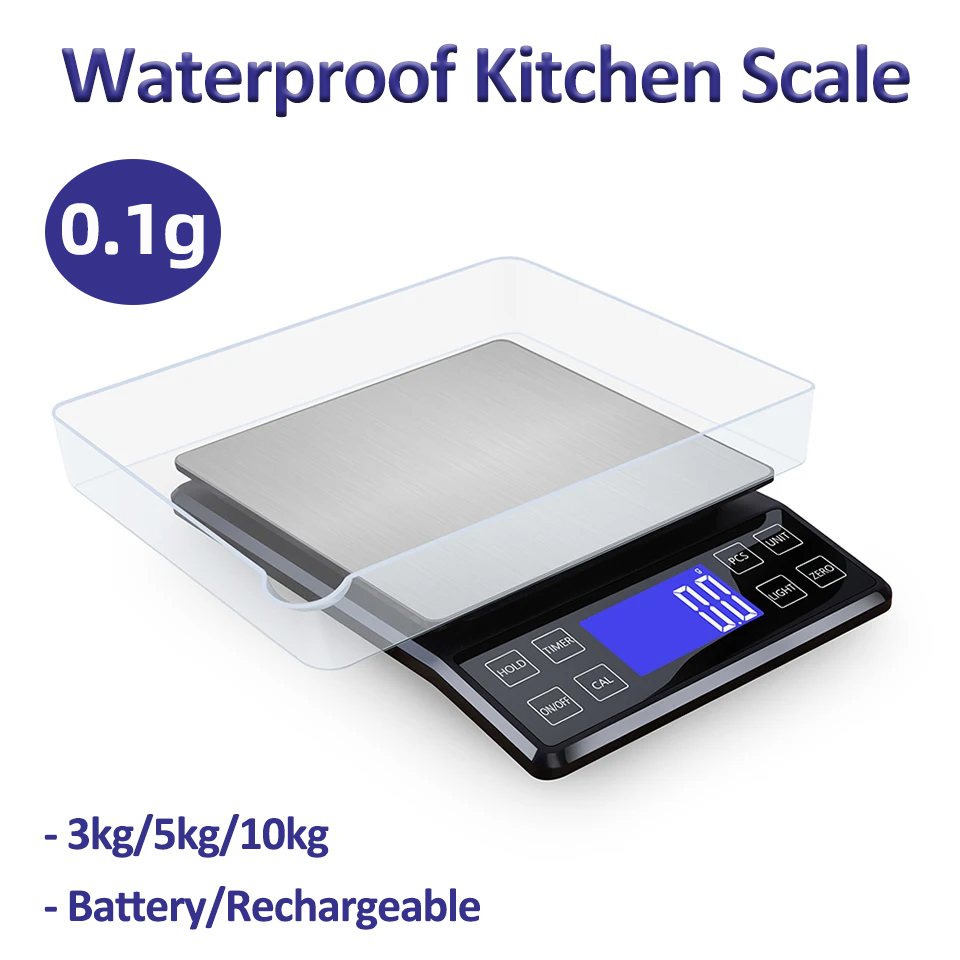 Kitchen Electronics Gadgets - Timbangan dapur Digital 0.1g, timbangan rumah