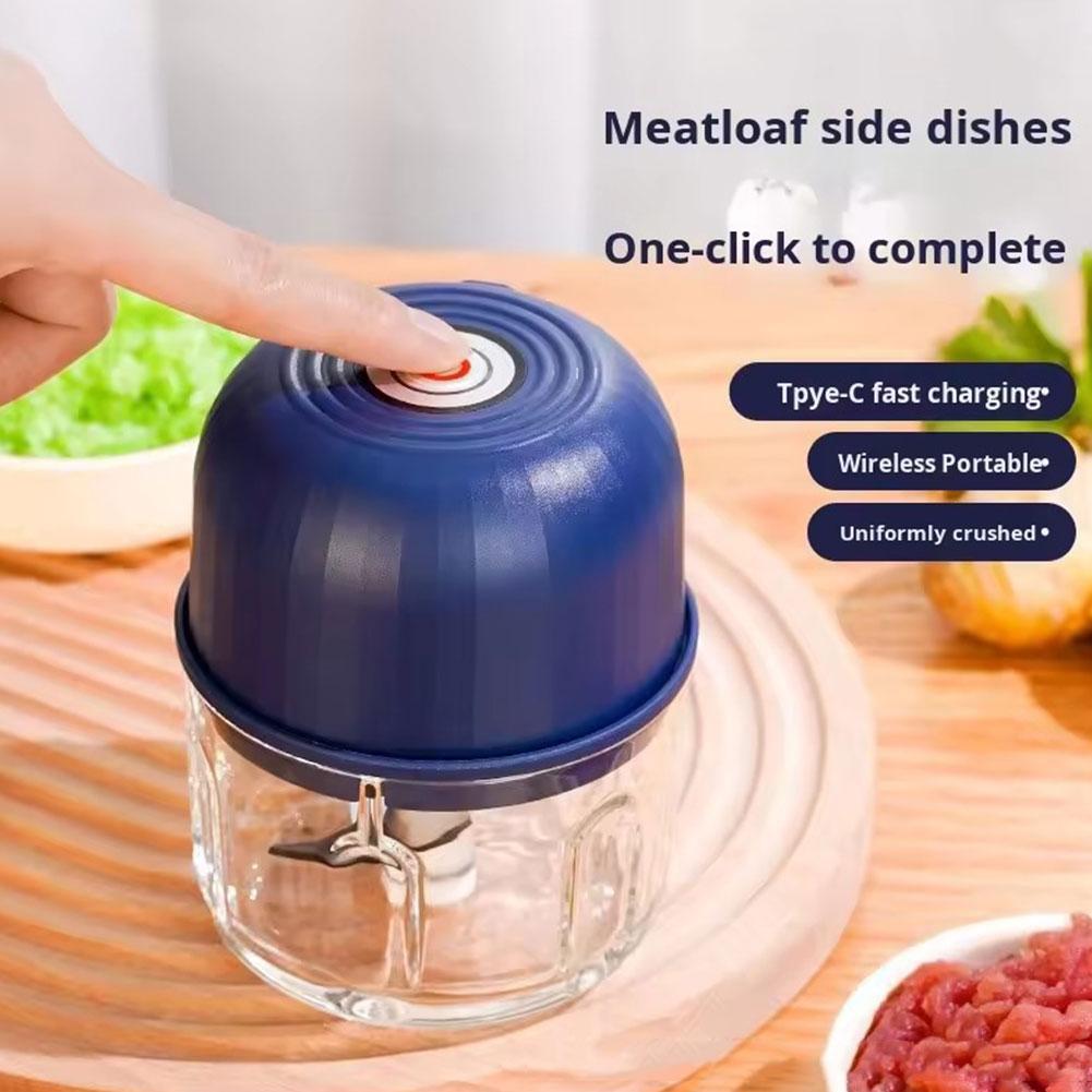 Kitchen Electronics Gadgets - Penggiling Bawang Putih Mini Elektrik Portabel