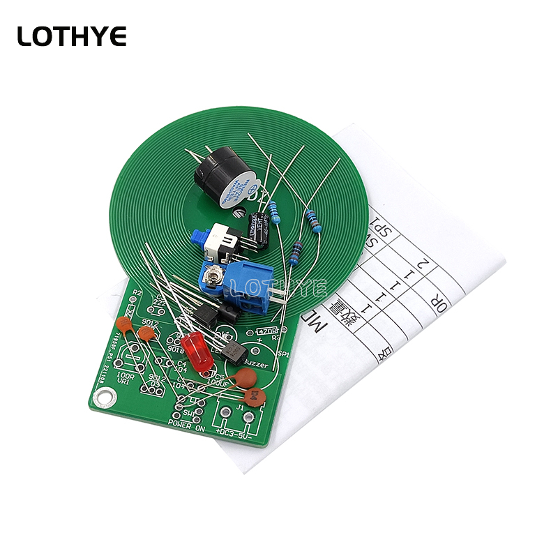 Diy Electronics Gadgets - DC 3V-5V Kit Detektor Logam DIY