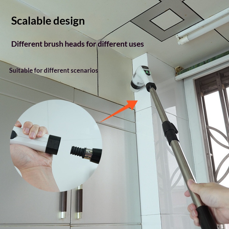 Kitchen Electronics Gadgets - HOMEFISH Sikat Pembersih Elektrik Tanpa Kabel