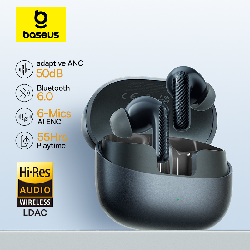 Earbuds Anc Wireless - Baseus EP10 Pro ANC Earbuds Nirkabel