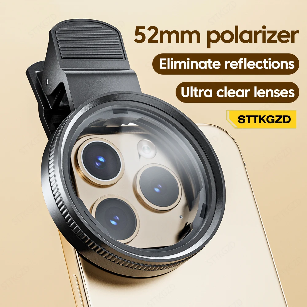 Mobile Electronics Gadgets - Baru 52Mm CPL Filter Lensa Ponsel