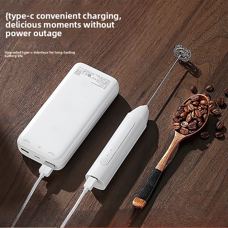 Kitchen Electronics Gadgets - Pengaduk Busa Susu Kopi Elektrik, Pengocok