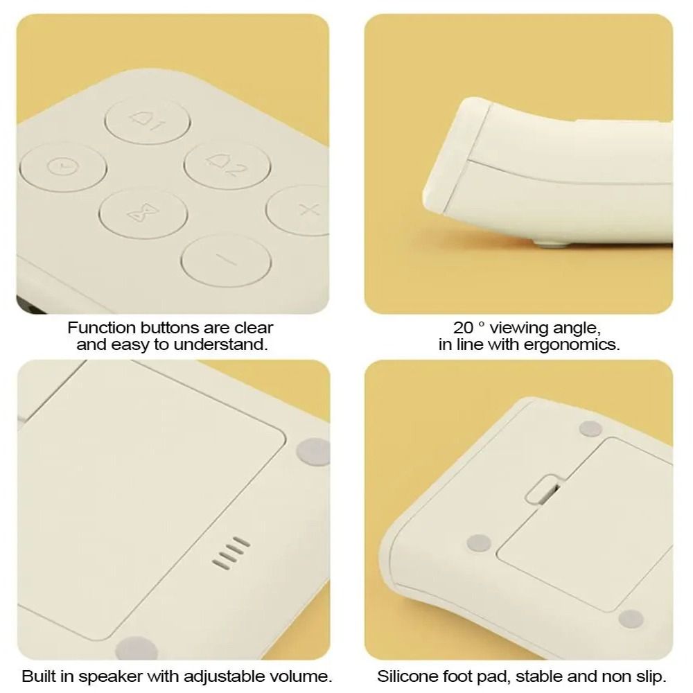 Hadiah Jam Alarm Kecil Kreatif - Kitchen Electronics Gadgets ulasan dan harga