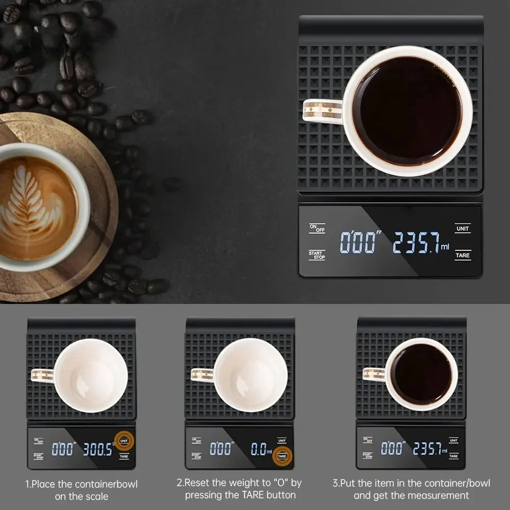 Timbangan Kopi Elektronik Pint - Kitchen Electronics Gadgets ulasan dan harga