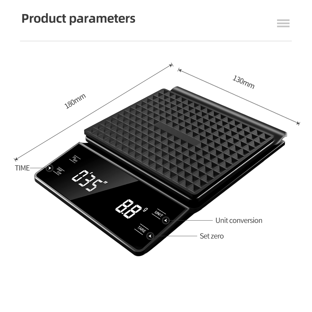 Timbangan Kopi Elektronik Pint - Kitchen Electronics Gadgets ulasan dan harga