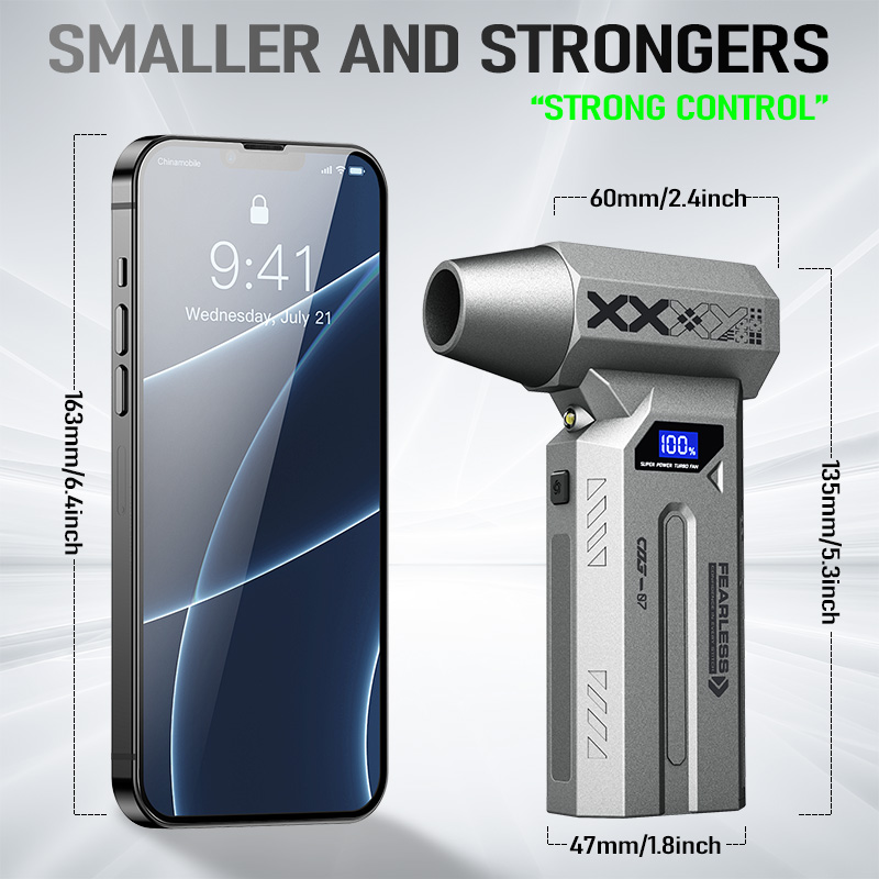 Kipas Turbo Isi Ulang Portabel - Electronic Gadgets For Home ulasan dan harga