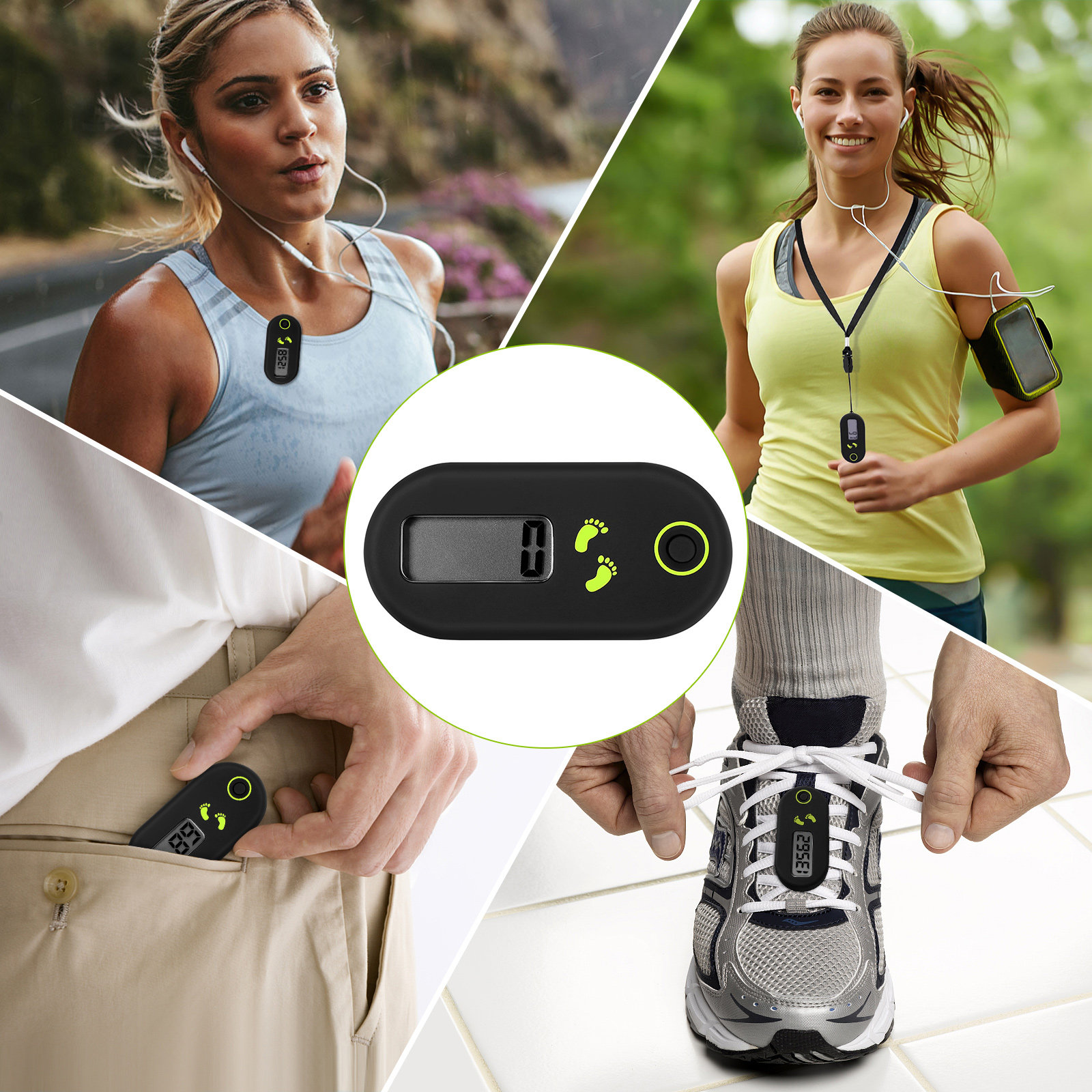 Pedometer Elektronik Portabel  - Electronic Gadgets For Home ulasan dan harga