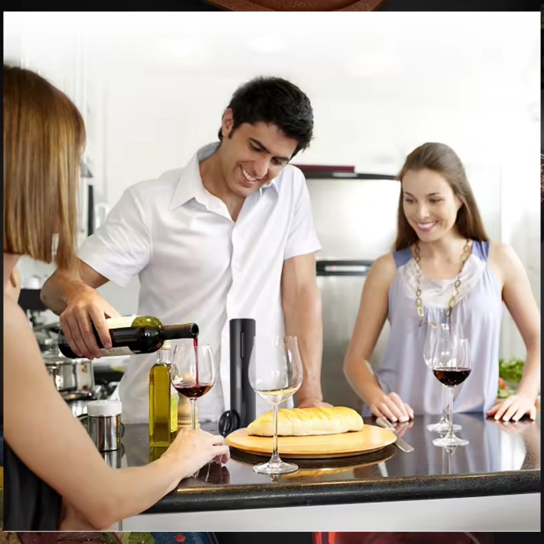 Pembuka Botol Anggur Elektrik  - Kitchen Electronics Gadgets ulasan dan harga