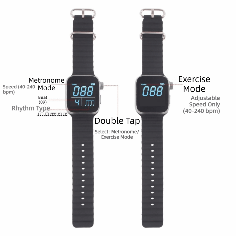 Jam Metronome Bergetar yang Da - Magnetic Charging Cable ulasan dan harga