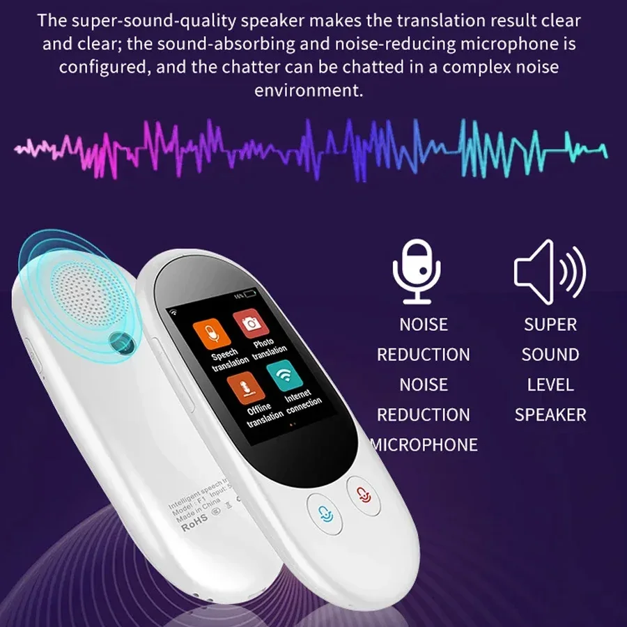 Penerjemah Suara Instan Pintar - Portable Translator Device ulasan dan harga