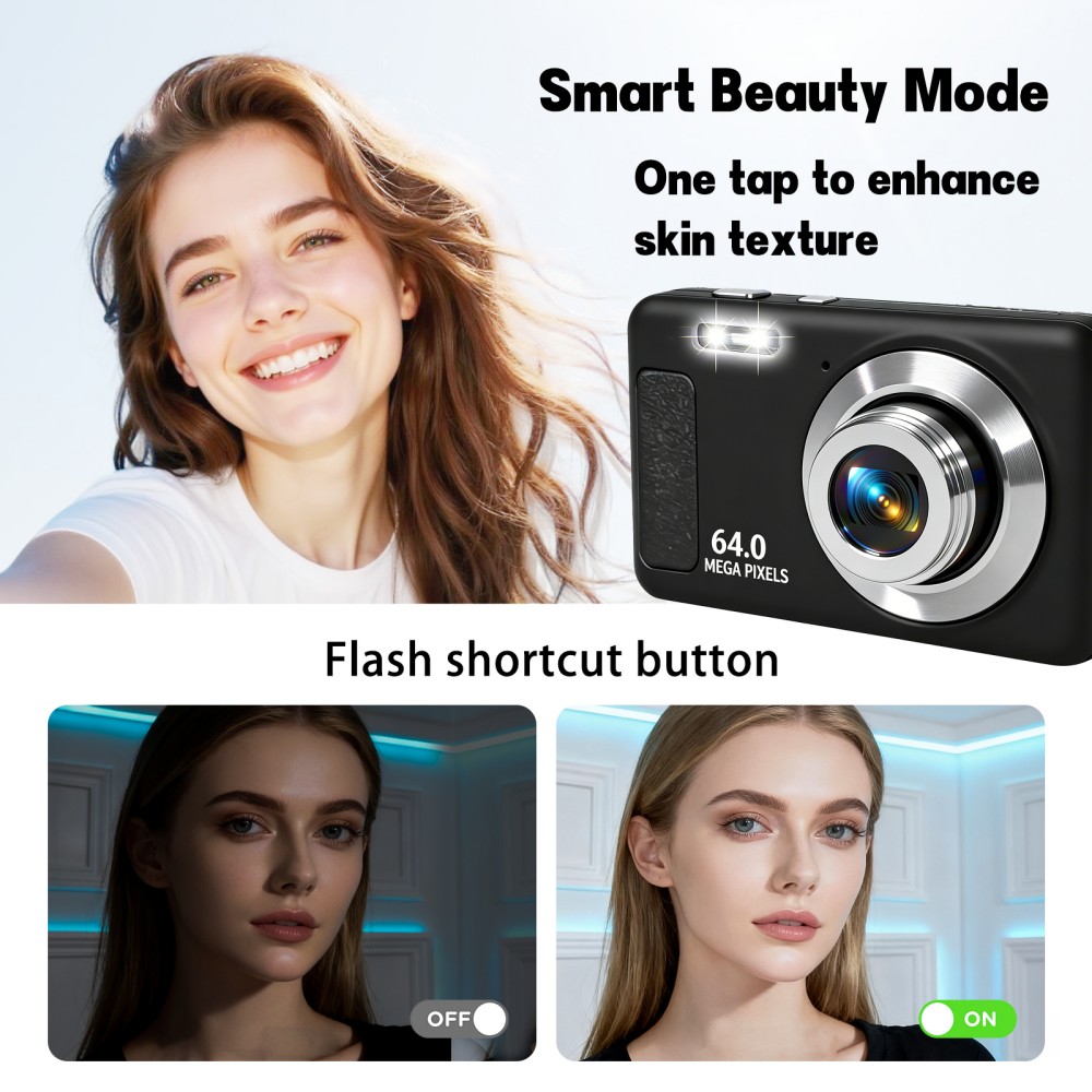 Kamera Digital Portabel 4K Ult - Electronic Gadgets For Home ulasan dan harga