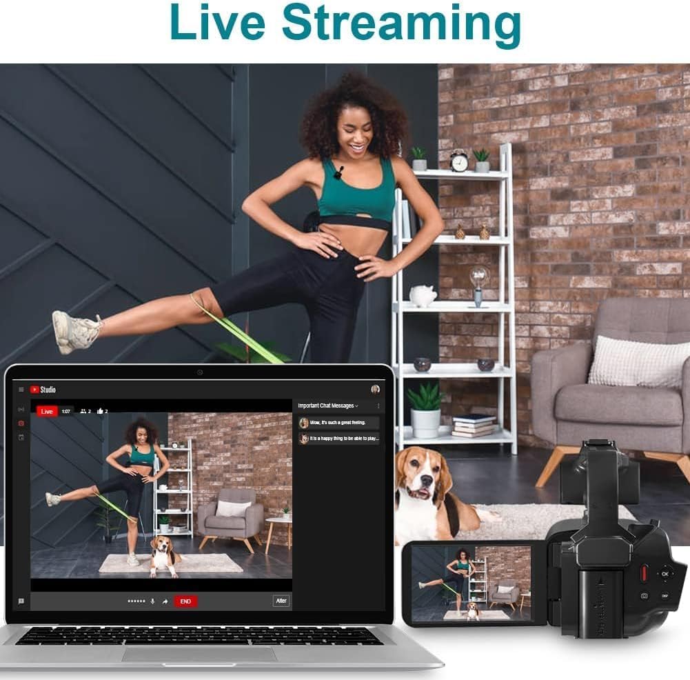 Kamera Video Profesional 4K un - Electronic Gadgets For Home ulasan dan harga