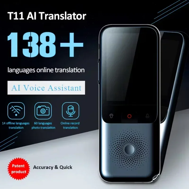 Penerjemah Cerdas T11 138 Baha - Portable Translator Device ulasan dan harga
