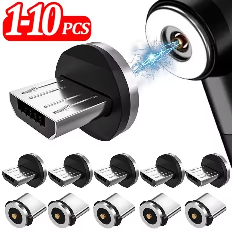 1/5/10 Buah Adaptor Kabel Peng - Magnetic Charging Cable ulasan dan harga