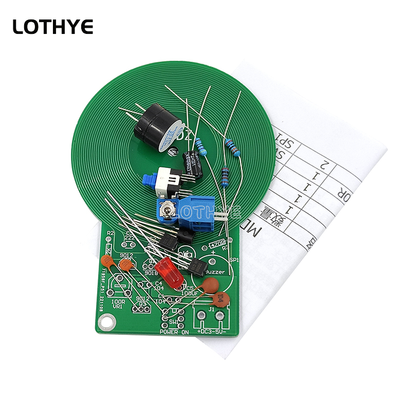 DC 3V-5V Kit Detektor Logam DI - Diy Electronics Gadgets ulasan dan harga