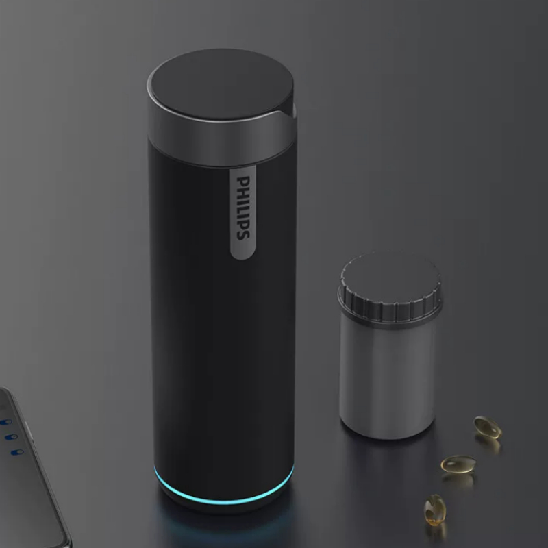 Botol Kopi Air Minimalis Matte - Smart Water Bottle Tracker ulasan dan harga