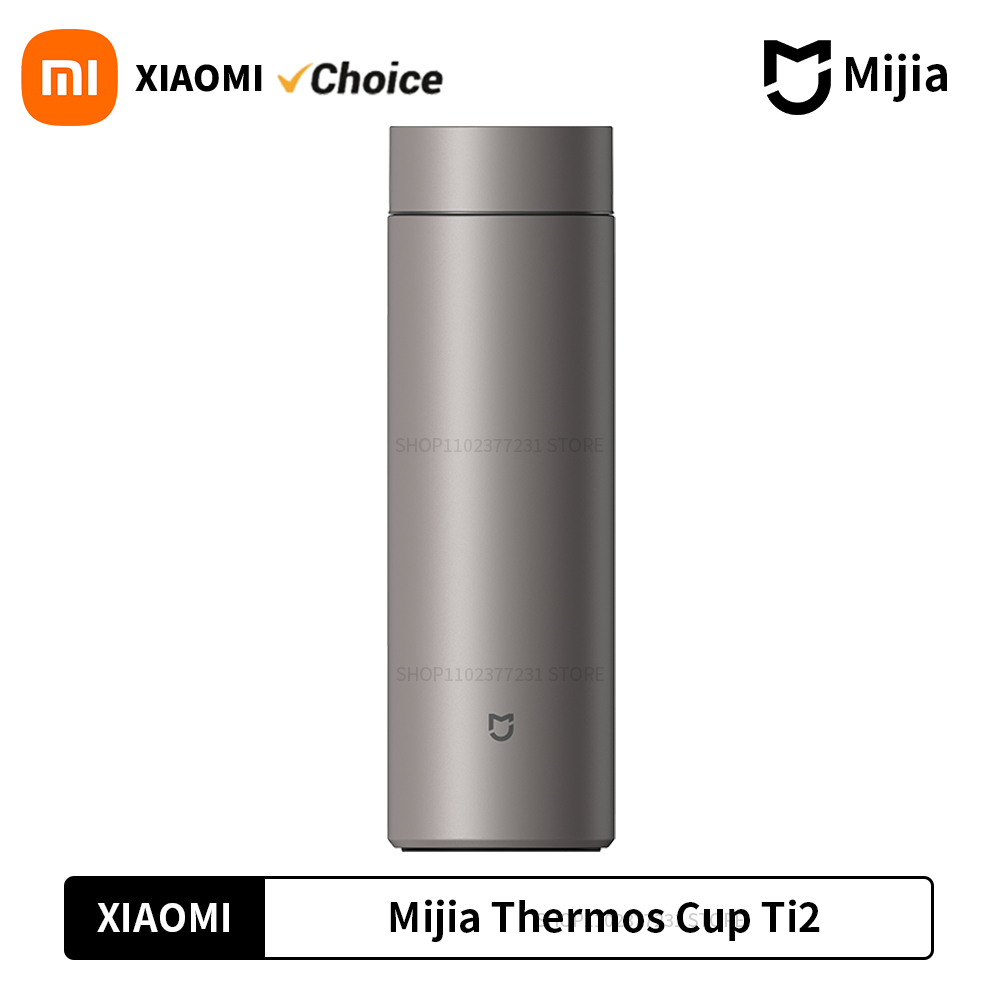 Mijia cangkir termos Ti 2 TA1  - Smart Water Bottle Tracker ulasan dan harga
