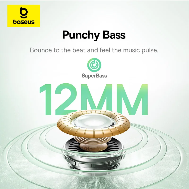 Baseus Bass EP10 NC -43dB, Ear - Earbuds Anc Wireless ulasan dan harga