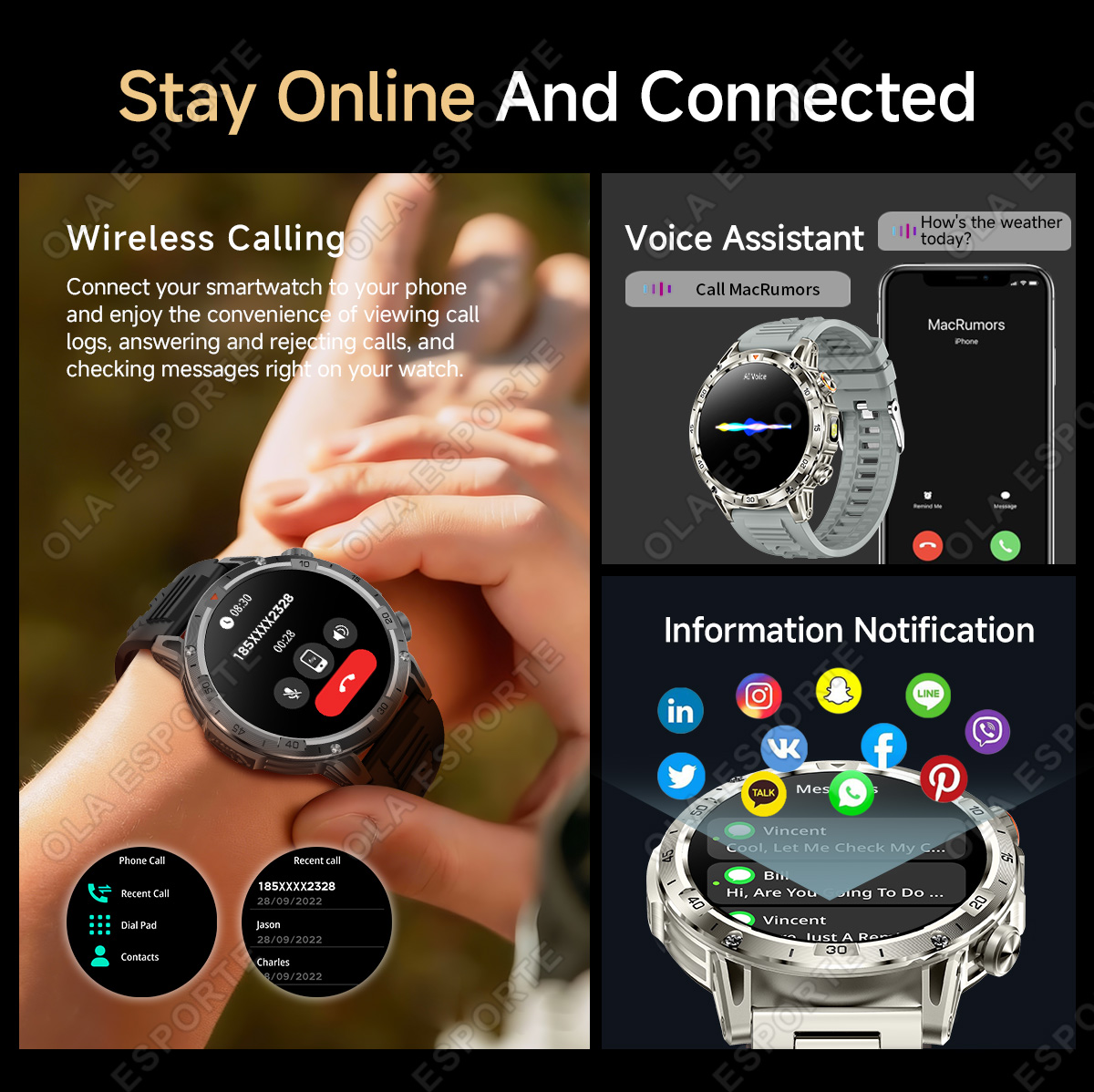 Jam Tangan Pintar GPS Baru 202 - Electronic Gadgets For Home ulasan dan harga